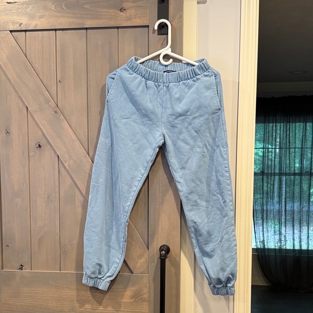 Brandy Melville Light Blue Kids Joggers